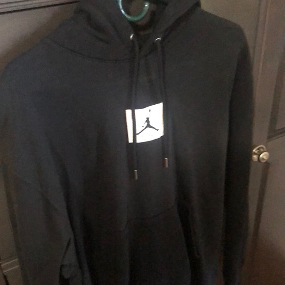 Jordan Other - Jordan black hooded sweatshirt size large